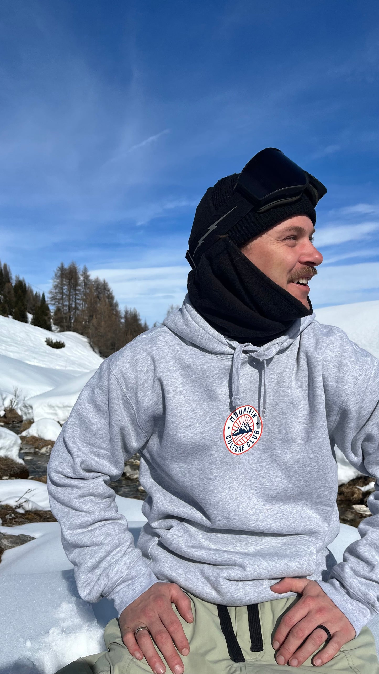 Striped Mountain Hoody