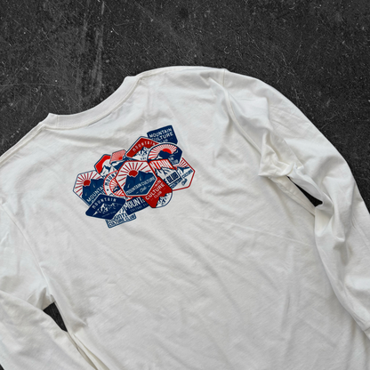 Long Sleeve Sticker Tee