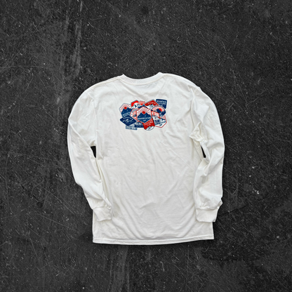 Long Sleeve Sticker Tee